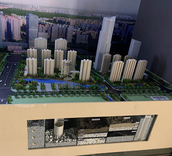 宜城市建筑模型